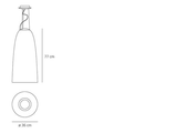 Nur 75 suspension Artemide Démonstrateur