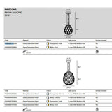 Pinecone Suspension Fontana Arte