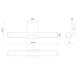 WV353020XX Apollo Applique Murale Kuzco