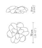 La Belle Étoile Applique Murale / Plafonnier Slamp Lighting