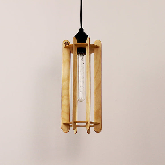 Le Cylindre Suspension Tranche De Bois