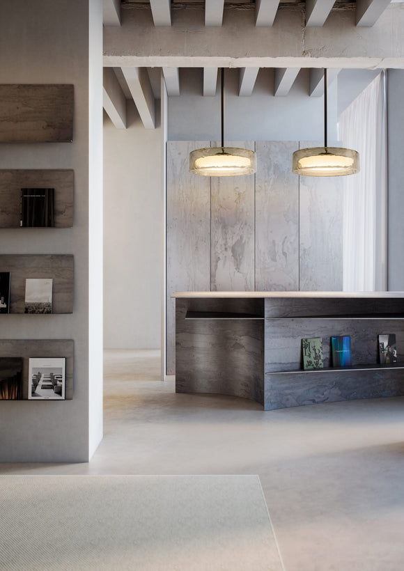 Ringo Avec Tige Fixe Suspension Marset Lighting