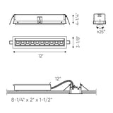 MSL10G - Encastré Multi Spot Directionnel - Dals Lighting