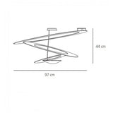 Pirce Classic Ceiling Mount Light from Artemide