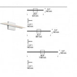 Span Bath Applique Murale de Techlighting