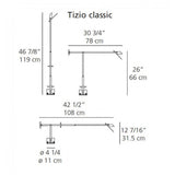Tizio Classique Table Halogène d'Artemide