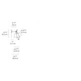 Tolomeo Murale With Shade 10 pouces