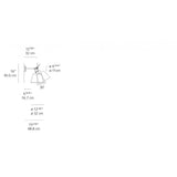 Tolomeo Wall With Shade 12 inches