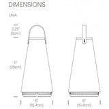 UMA Lampe à Batterie de Pablo Lumière Table Extérieur