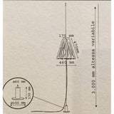 Up and Down Cone Lampe de Sol de Lucifero