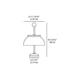 Alfa Table Lamp from Artemide