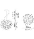 Veli Foliage Suspension Slamp