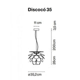 Discoco 35 Pendant Light from Marset