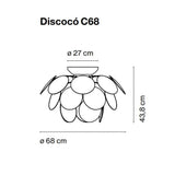 Discoco C68 Lumière Plafonnier de Marset