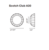 Scotch Club A30 Applique murale Marset